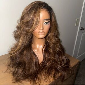 Dimensional Blonde Wig - 100% Raw Human Hair | HD Lace